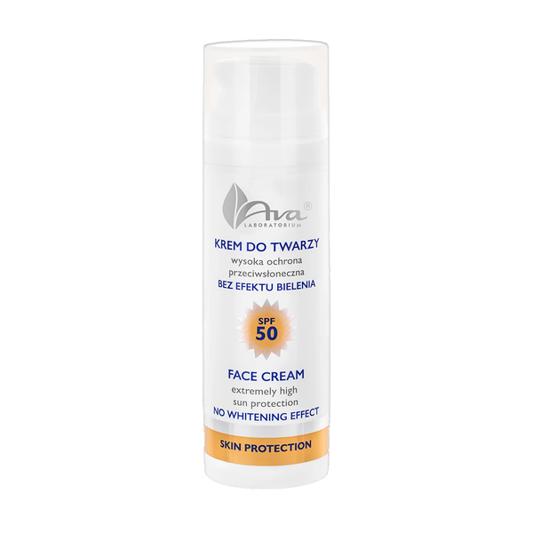 Ava AVA Skin Protection, Gesichtscreme SPF 50, 50 ml — Inhaltsstoffe und Bewertung