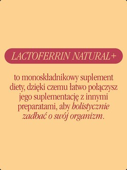 Healt Labs, Lactoferrin Natural+, kapsułki, 30 szt.