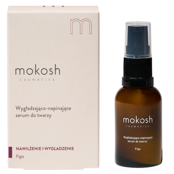 Mokosh, serum wygładzająco-napinające do twarzy, figa, 30ml