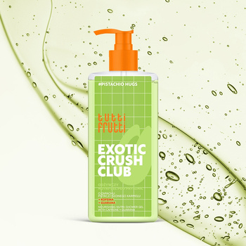 Farmona Tutti Frutti #PistachioHugs, odżywczy nutri-żel pod prysznic kofeina + guarana, Exotic Crush Club, 400 ml