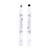 J.Cat Beauty, Kitten Winged, eyeliner w pisaku + aplikator ze stemplem gwiazdki, 104 Dual Tip, 2 g