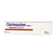 Clotrimazolum Aflofarm, 10 mg/g, krem, 20 g