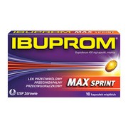 alt Ibuprom Max Sprint, 400 mg, kapsułki miękkie, 10 szt.