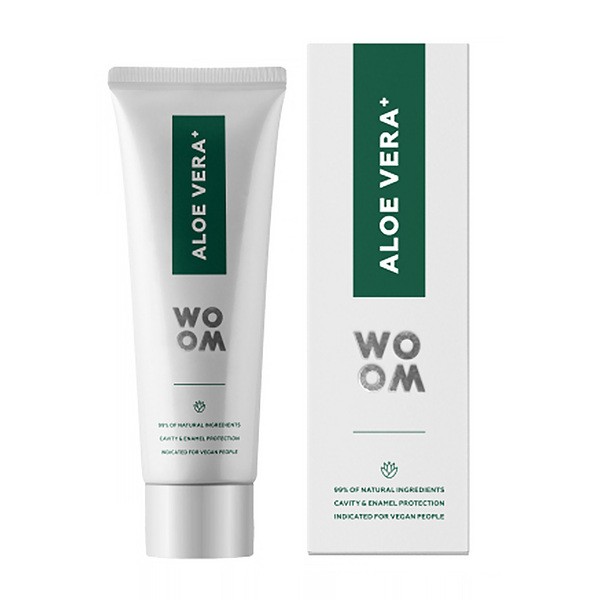 WOOM Aloe Vera+, Zahnpasta, 75 ml