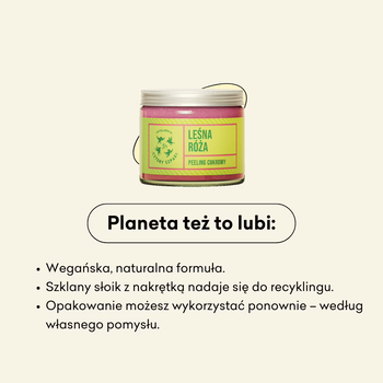 Mydlarnia 4 Szpaki, Peeling cukrowy, Leśna Róża, 250 ml