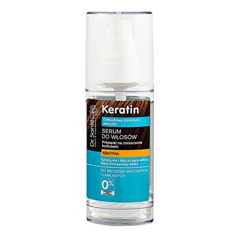 Dr Sante Keratin, serum do włosów z keratyną do włosów matowych i łamliwych, 50 ml