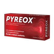 Pyreox, 500 mg, tabletki powlekane, 10 szt.