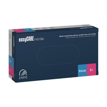 EasyCare nitrile, bezpudrowe rękawice diagnostyczne, nitrylowe, niejałowe, niebieskie, rozmiar S, 100 szt.