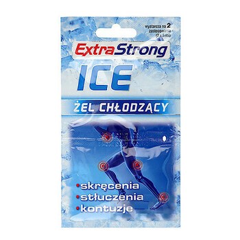 Extra Strong Ice, żel chłodzący, 5 ml, 2 szt