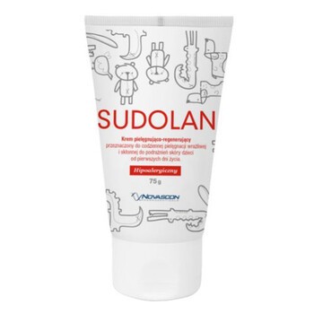 Sudolan, krem  pielęgnująco-regenerujący, 75 g