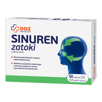 DOZ Product Sinuren Zatoki, tabletki powlekane, 60 szt.