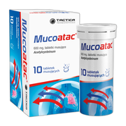 Mucoatac, 600 mg, tabletki musujące, 10 szt.