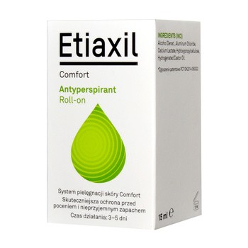 Etiaxil Comfort, antyperspirant roll-on, 15 ml