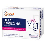 DOZ Product Chelat Magnezu + B6, kapsułki, 90 szt.