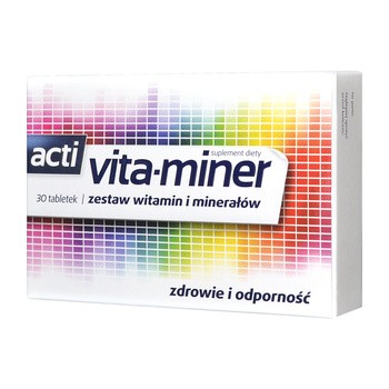 Acti Vita-miner, tabletki, 30 szt.