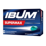 Ibum Supermax, 600 mg, kapsułki miękkie, 10 szt.