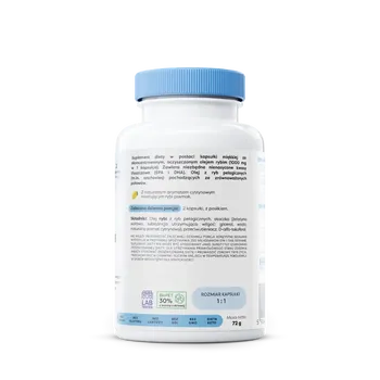Osavi Omega-3 Olej Rybi 1000mg, kapsułki, smak cytrynowy, 60 szt.