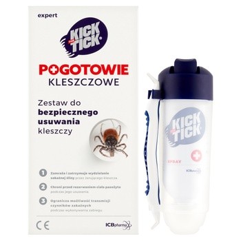 Kick the Tick® Expert, zestaw do bezpiecznego usuwania kleszczy, 9 ml