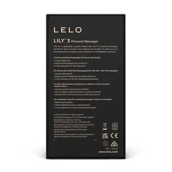LELO Lily 3, masażer łechtaczki, Dark Plum, 1 szt.