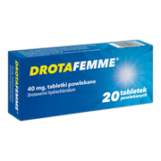 Drotafemme, 40 mg, tabletki powlekane, 20 szt.