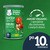 Gerber Organic, chrupki pszenno-owsiane pomidor, marchewka, 10 m+, 35 g