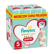 alt Pampers Premium Care Pants 5 (12-17 kg), pieluchomajtki jednorazowe, 102 szt.