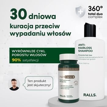 30 dni kuracja przeciw wypadaniu włosów, 1 szt.