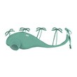 RecoWear Ubranko ochronne Fit aqua, rozmiar 6, 1 szt.