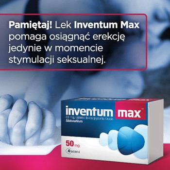 Inventum Max, 50 mg, tabletki do rozgryzania i żucia, 4 szt.