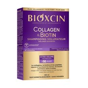 Bioxcin Collagen & Biotin, Szampon wzmacniająco – odbudowujący, dodający objętości, 300 ml https://azcdn.doz.pl/image/d/product/2cb14240-scale-180x180.png