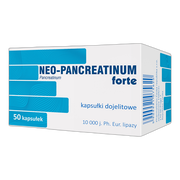 Neo-Pancreatinum forte, 10000 j., kapsułki dojelitowe, 50 szt.