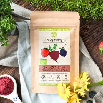 Helpa, Bio Łyżka Smaku Truskawka Burak Jeżyna, 40 g