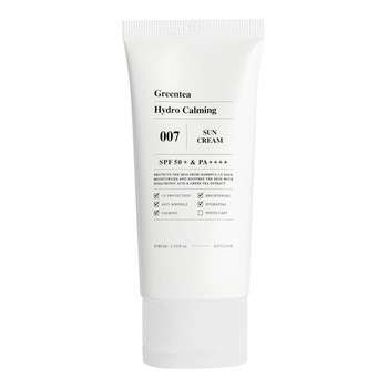 Barulab Greentea, nawilżający krem przeciwsłoneczny SPF 50+ PA++++ z zieloną herbatą, 60 ml