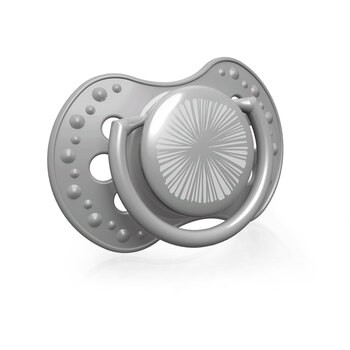 Lovi Harmony Boy, silikonowy smoczek dynamiczny 0-6 m, 2 szt.