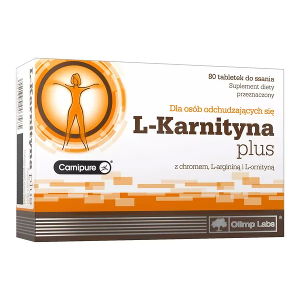 L-Karnityna Plus 900 mg 80 tabletek [Olimp Labs]