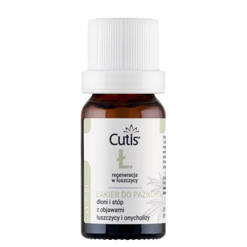 Cutis Ł, lakier do paznokci + CBD kannabidiol, 10 ml