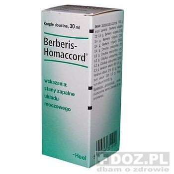 Heel-Berberis - Homaccord, krople 30 ml