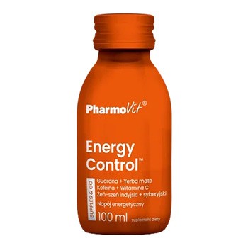 Pharmovit, Energy Control supples & go, płyn, 100 ml