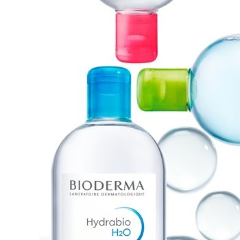 Bioderma Hydrabio H2O, nawilżająca woda micelarna do oczyszczania twarzy i zmywania makijażu, 250 ml