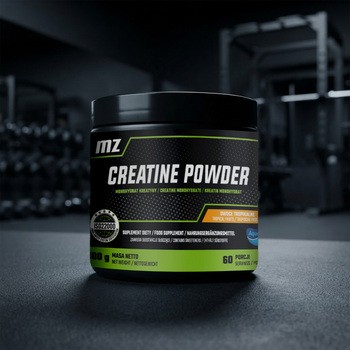 MZ Creatine Powder, proszek, smak owoców tropikalnych, 300 g