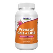Now Foods, Prenatal Gels + DHA, kapsułki, 180 szt. https://azcdn.doz.pl/image/d/product/d398edc2-scale-180x180.png