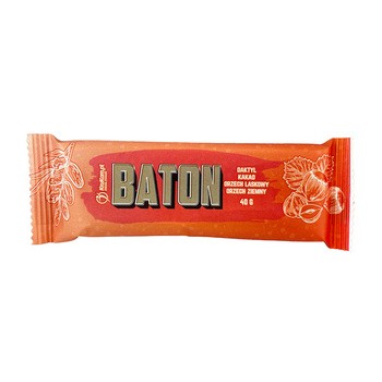 KruKam Baton daktylowy z kakao i orzechami, 40 g