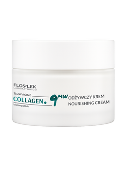 Flos-Lek Collagen.9MW, odżywczy krem, wzmacnia regeneruje ujędrnia, 50 ml