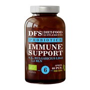 alt Diet-Food, Probiotics Immune Support + L. Bulgaricus LB425, kapsułki, 60 szt.