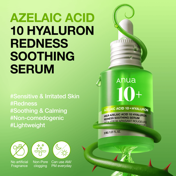 Anua Azelaic Acid10 Hyaluron Redness Soothing, serum kojące, 30 ml