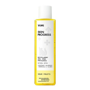 Yope Skin Progress, Sour Fruits, micelarny żel pod prysznic, 200 ml