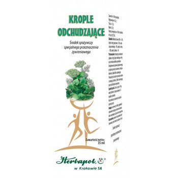 Krople odchudzające, 35 ml (Herbapol Kraków)