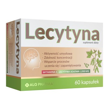 Alg Pharma Lecytyna, kapsułki miękkie, 60 szt.