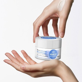 Idee Derm, krem mocno nawilżający z kwasem hialuronowym, 50 ml