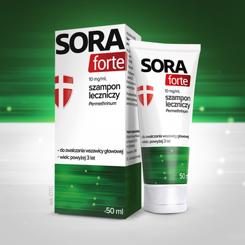 Sora Forte, 1%, (10 mg/ml), szampon leczniczy, 50 ml